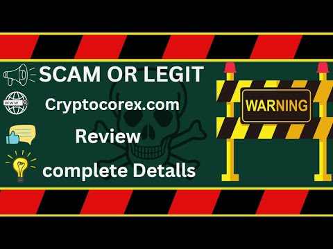 Cryptocorex Review – Cryptocorex.com Scam or Legit?