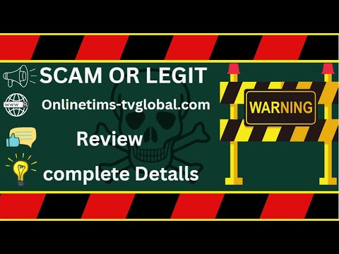 Onlinetims-tvglobal Review – Onlinetims-tvglobal.com Task Scam or Legit?