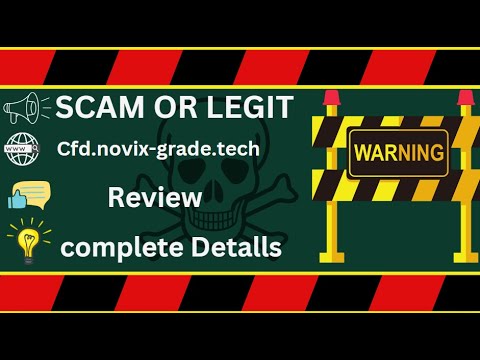NovixGrade Review – Cfd.novix-grade.tech Scam or Legit?