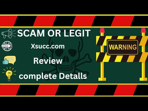 Xsucc Review – Xsucc.com Scam or Genuine?