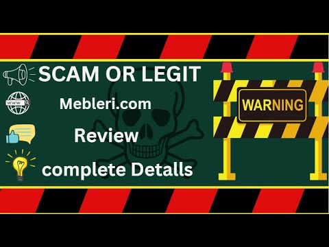 Mebleri Review – Mebleri.com Scam or Legit?