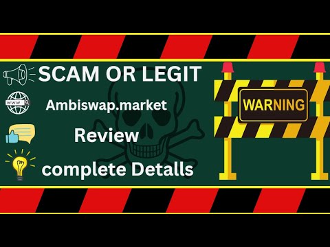 Ambiswap Review – Ambiswap.market Scam or Legit?
