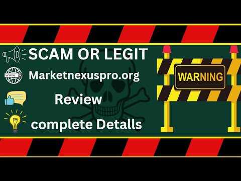 Marketnexuspro Review – Marketnexuspro.org Scam or Safe?