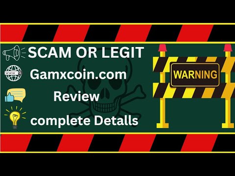 Gamxcoin Review – Gamxcoin.com Scam or Legit?