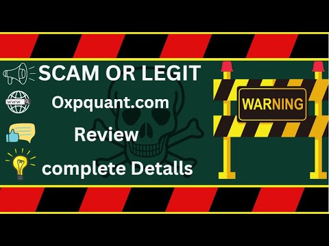 Oxpquant Review – Oxpquant.com Scam or Genuine?