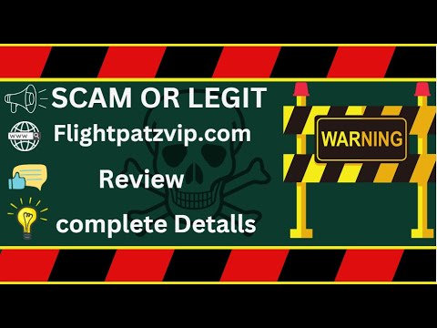 Flightpatzvip Review – Flightpatzvip.com Scam or Legit?