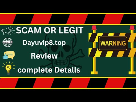 Dayuvip8 Review – Dayuvip8.top Scam or Safe?