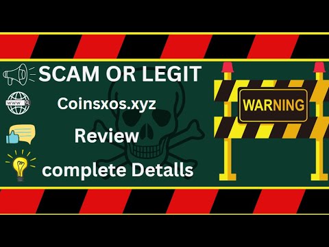 Coinsxos Review – Coinsxos.xyz Scam or Safe?