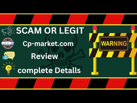 Cp-market.com Review – Suspicious Platform?