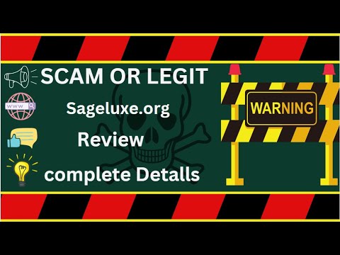 Sageluxe Review – Sageluxe.org Scam or Genuine?