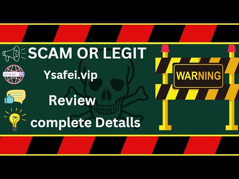 Ysafei Review – Ysafei.vip Scam or Genuine?