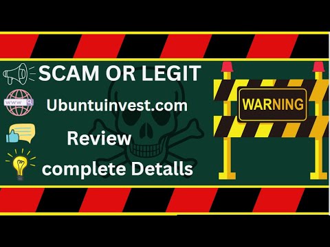 Ubuntuinvest Review – Ubuntuinvest.com Scam or Genuine?
