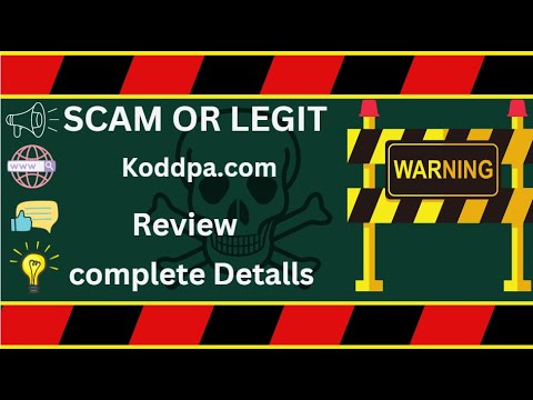 Koddpa Review – Koddpa.com Scam or Genuine?