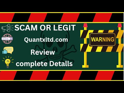 Quantx Ltd Review – Quantxltd.com Scam or Genuine?