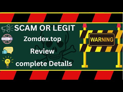 Zomdex Review – Zomdex.top Scam or Real?