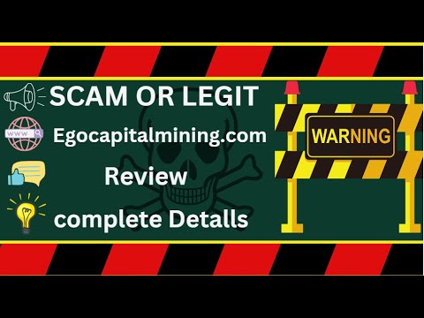 Ego Capital Mining Review – Egocapitalmining.com Scam or Real?
