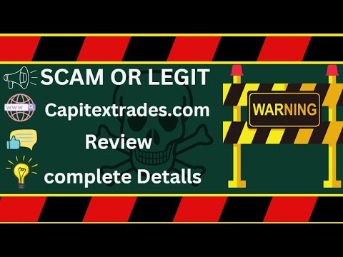 Capitextrades Review – Capitextrades.com Scam or Real?