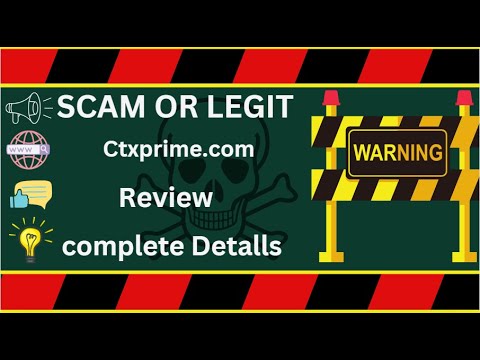 ctxprime Review – ctxprime.com Scam or Legit?