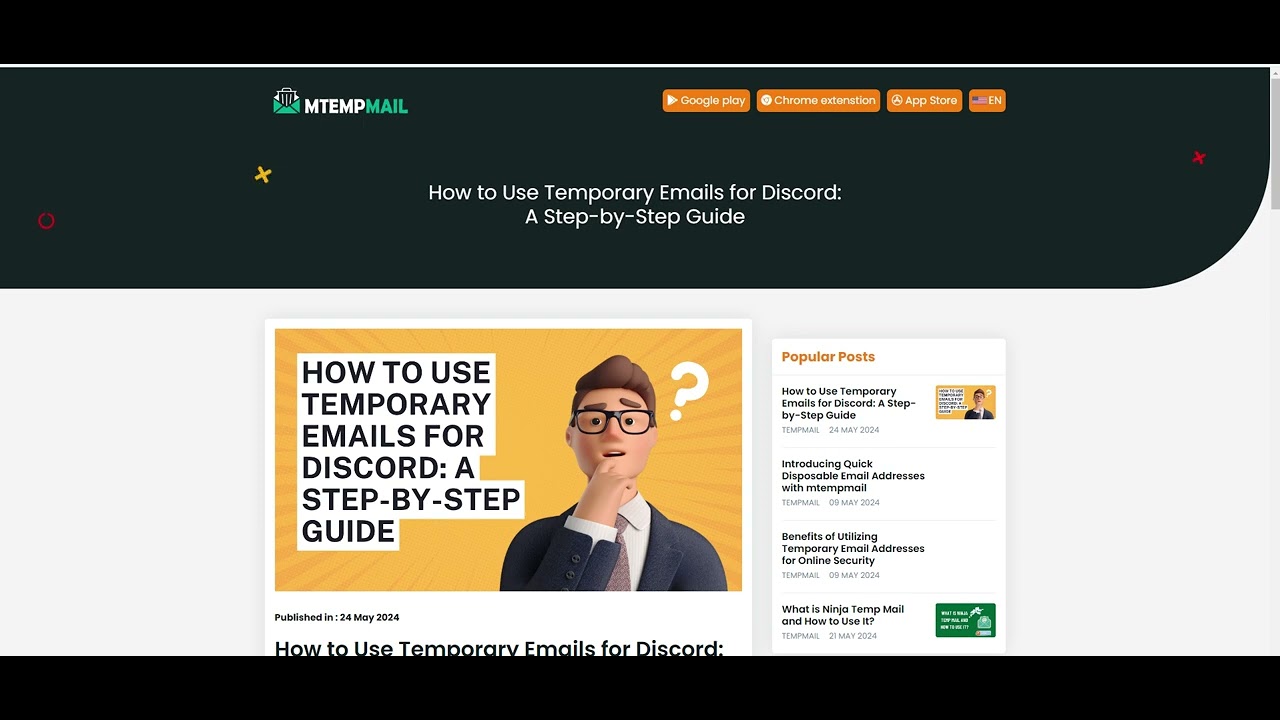 Welcome to Temp Mail – Your solution for temporary email addresses!