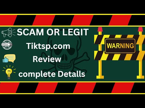 Tiktsp Review – Tiktsp.com Scam or Genuine?