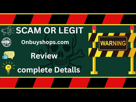 Onbuyshops Review – Onbuyshops.com Scam or Legit?