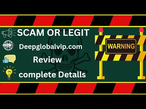Deepglobalvip Review – Deepglobalvip.com Scam or Legit?