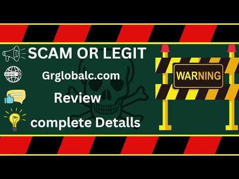 Grglobalc Review – Grglobalc.com Scam or Genuine?