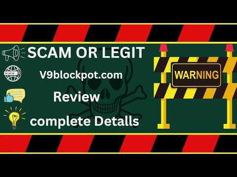 V9blockpot Review – V9blockpot.com Scam or Legit?