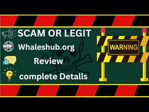 Whaleshub.org Review – Suspicious Platform?
