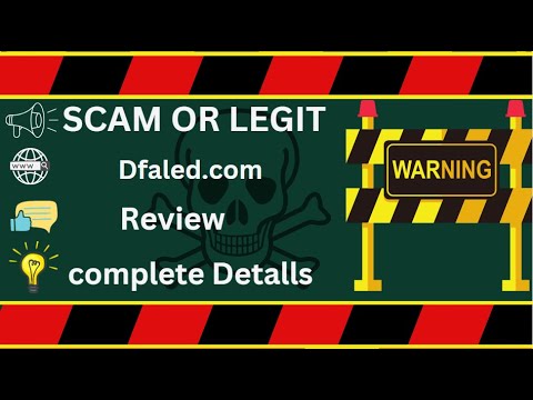 Dfaled Review – Dfaled.com Scam or Legit?