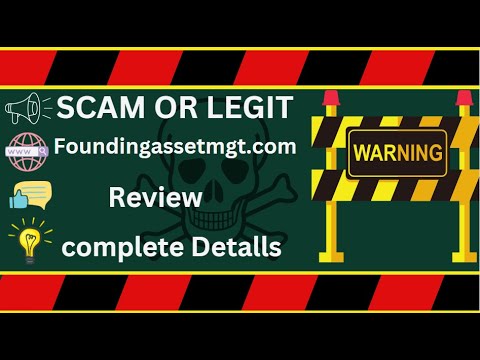 Foundingassetmgt Review –  foundingassetmgt.com Scam or Genuine?