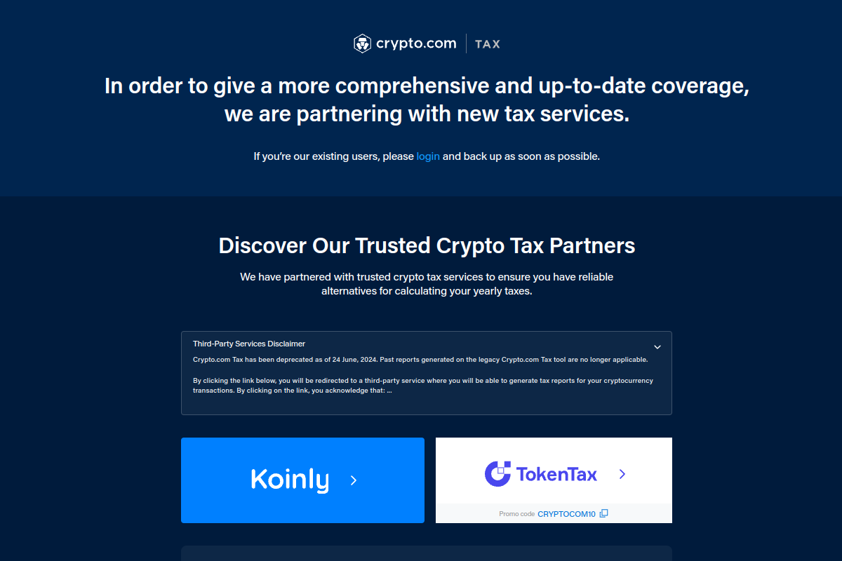 tax.crypto.com |  Scam or not – Trace lost money