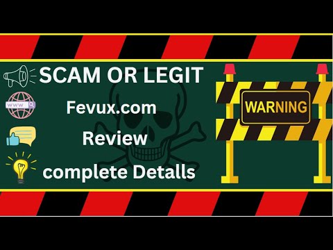 Fevux Review: Is Fevux.com Scam or Legit? Report Them Now