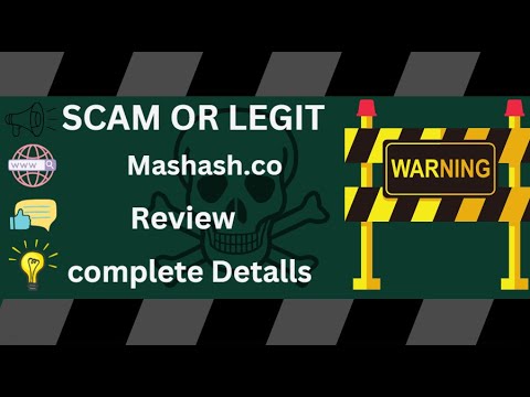 MasHash Review – Mashash.co Scam or Safe? Report Them Now