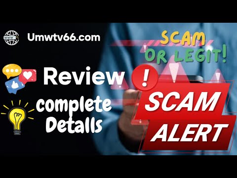 Umwtv66 Review – Umwtv66.com Scam or Genuine?