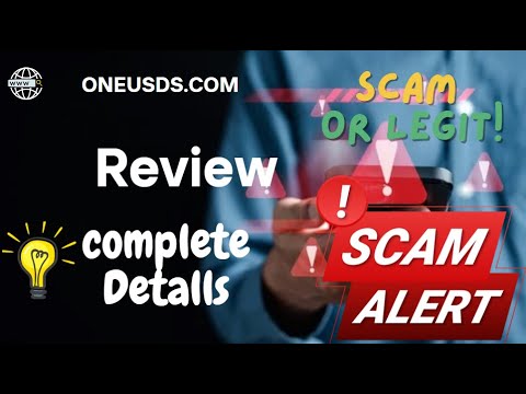 ONEUSDS Review – ONEUSDS.COM Scam or Safe?